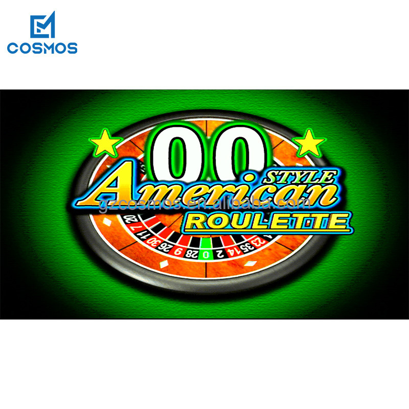 Single Or Dual Screen Slot Machine Board American Style Roulette